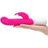 Вибратор-кролик с пульсирующей головкой Slim Shaft Thrusting G-Spot Rabbit розовый фото 5
