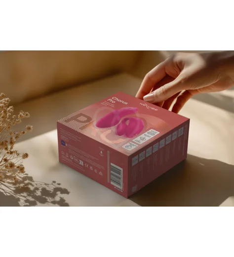 Вибратор для пар We-Vibe Chorus Pro с сенсорным пультом розовый фото 9