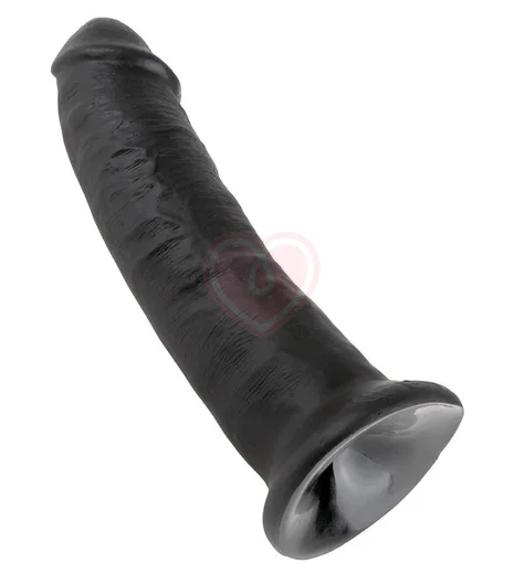 Фаллоимитатор на присоске King Cock 23 см чёрный фото 3