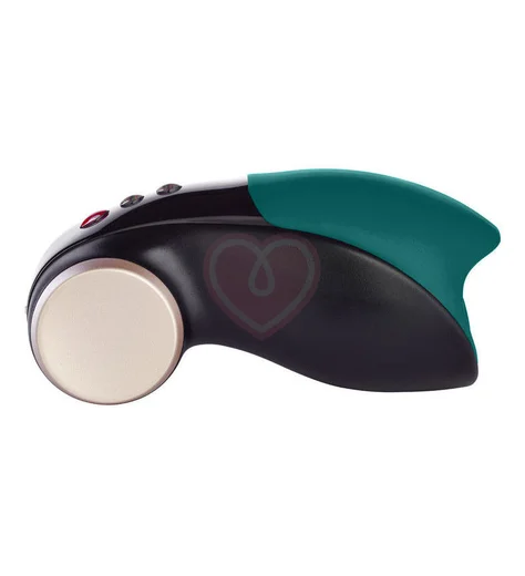 Мужской вибратор-мастурбатор Fun Factory Cobra Libre II чёрно-зелёный фото 4