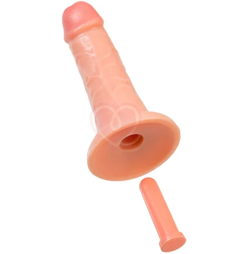 Реалистичный фаллоимитатор на присоске RealStick Caliber 20-5 телесный фото 9