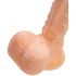 Реалистичный фаллоимитатор с мошонкой на присоске RealStick Nude Shaw телесный фото 4