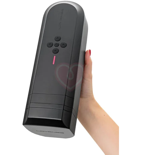 Мастурбатор с управлением через приложение Lovense Solace чёрный фото 3