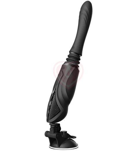 Секс-машина со сменными насадками и функцией нагрева Zalo Sesh чёрная фото 2