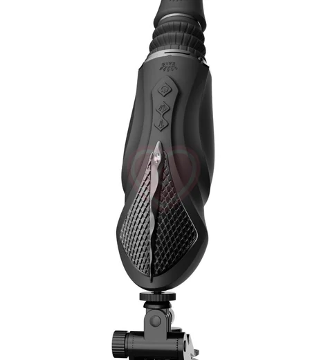 Секс-машина со сменными насадками и функцией нагрева Zalo Sesh чёрная фото 11