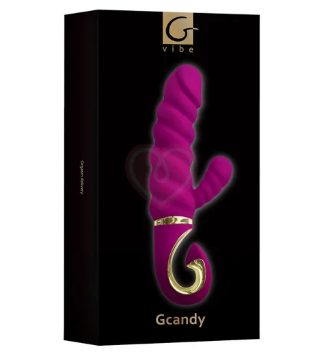 Рельефный вибратор Gvibe Gcandy пурпурный фото 2