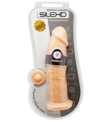 Фаллоимитатор на присоске SileXD Model 2 телесный 22 см фото 2