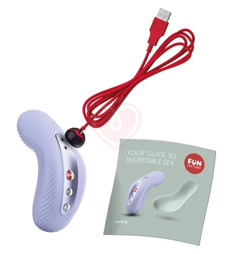 Клиторальный вибратор Fun Factory Laya III фиолетовый фото 4