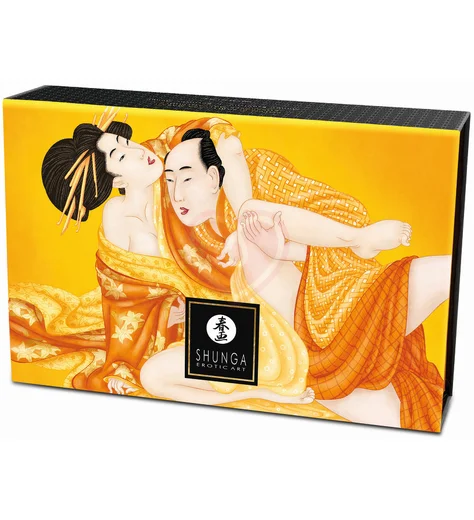 Массажная пудра с перышком Shunga Kissable Massage Powder Сочное Манго фото 2