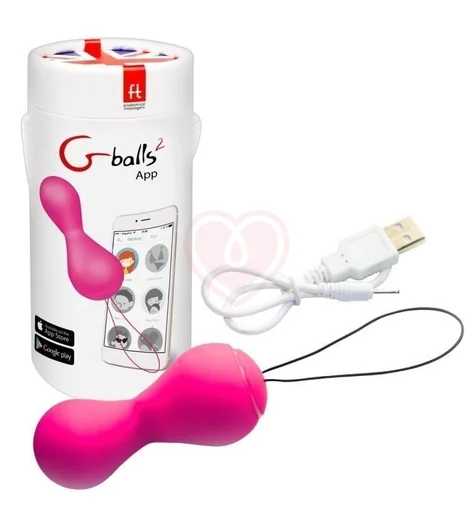 Тренажёр Кегеля Gvibe Gballs 2 App розовый фото 4