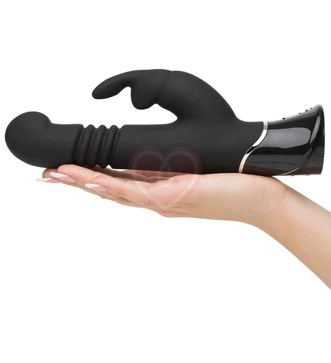 Вибратор с пульсацией '50 оттенков серого' Greedy Girl Thrusting фото 4