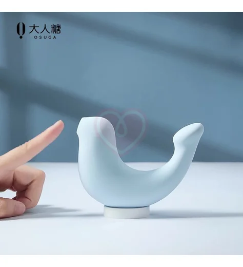 Вакуумный вибратор Osuga G-Spa голубой фото 2