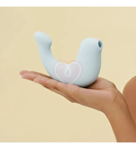 Вакуумный вибратор Osuga G-Spa голубой фото 4