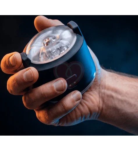 Интерактивный мастурбатор с управлением через приложение Kiiroo PowerShot чёрный фото 3