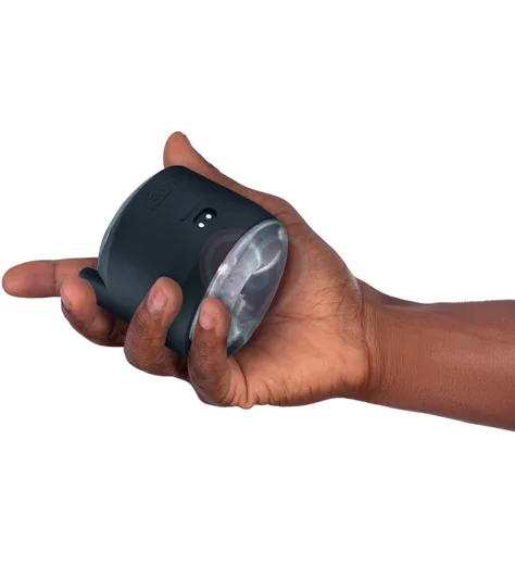 Интерактивный мастурбатор с управлением через приложение Kiiroo PowerShot чёрный фото 10