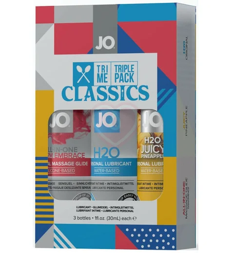 Набор лубрикантов System JO Tri Me Triple Pack Classics фото 2