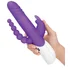 Вибратор хай-тек для двойного проникновения Rabbit фиолетовый фото 3