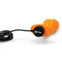 Вибропробка со спиральным рельефом b-Vibe Swirl Texture Plug оранжевая фото 4