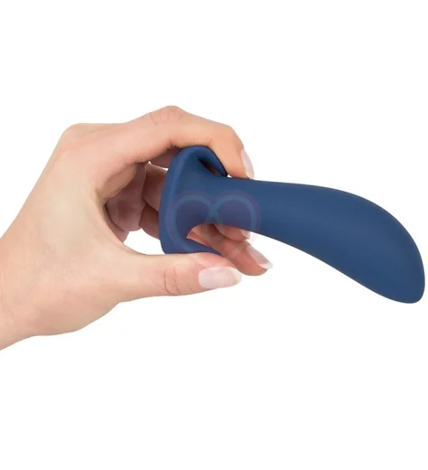 Анальный стимулятор с пультом управления Vibrating Butt Plug синяя фото 4