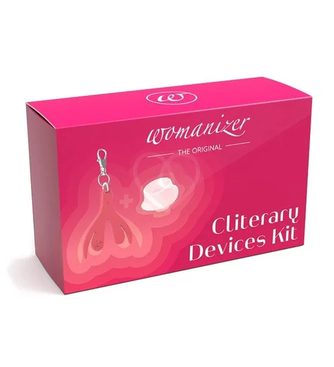 Набор Womanizer Cliterary Devices Kit насадка L и брелок фото 2