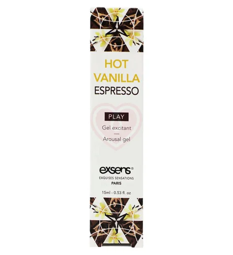 Охлаждающий гель Exsens Hot Vanilla Espresso эспрессо и ваниль 15 мл фото 2