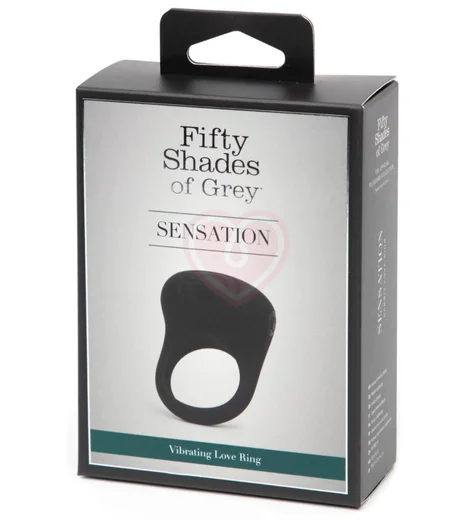 Виброкольцо '50 оттенков серого' Sensation фото 5