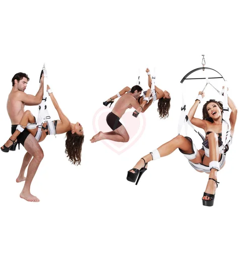 Секс-качели с фиксаторами Fantasy Bondage Swing фото 3