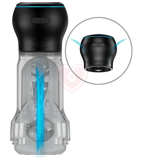 Набор мастурбатор Feel Pocket Stroker Crystal и насадка PowerBlow с эффектом всасывания фото 4