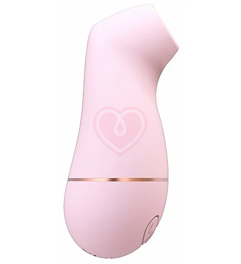 Бесконтактный клиторальный стимулятор Irresistible Kissable розовый фото 3
