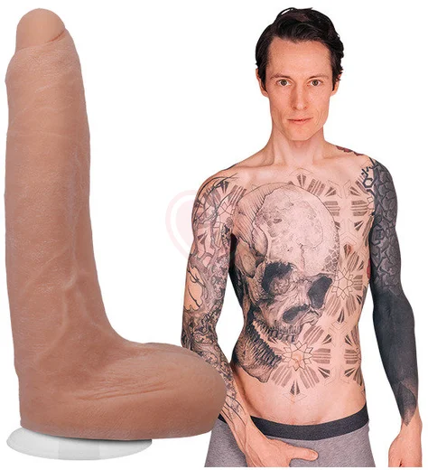 Фаллоимитатор слепок Signature Cocks Owen Gray Ultraskyn телесный фото 3