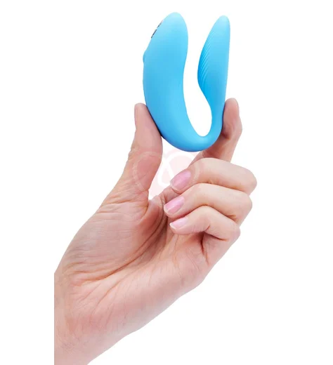 Парный вибратор с сенсорным пультом управления We-Vibe Chorus голубой фото 6