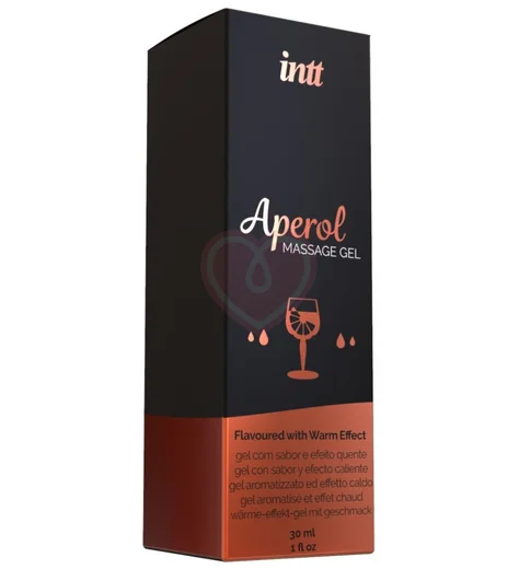 Разогревающий гель Intt Aperol со вкусом апероля 30 мл фото 2
