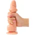 Фаллоимитатор с подвижной кожей Strap-On-Me Sliding Skin XXL 16 см телесный фото 3