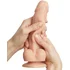 Фаллоимитатор с подвижной кожей Strap-On-Me Sliding Skin XXL 16 см телесный фото 4