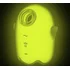 Вакуумый вибростимулятор клитора Satisfyer Glowing Ghost светящийся в темноте жёлтый фото 3