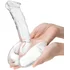 Стеклянный фаллоимитатор на подставке Rideable Standing Glass Cock With Stability Base фото 6