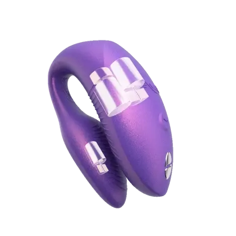 Вибратор для пар We-Vibe Chorus Pro с сенсорным пультом чёрный фото 4