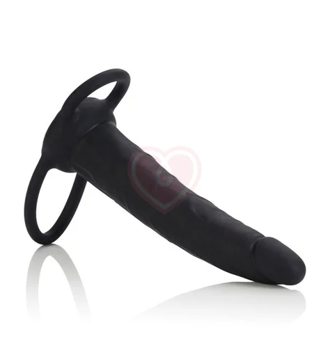 Страпон-насадка на пенис для двойного проникновения Love Rider Dual Penetrator чёрный фото 2