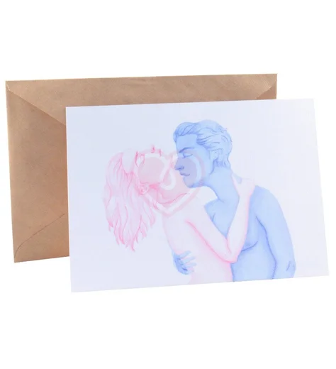 Открытка Влюблённые фото 3