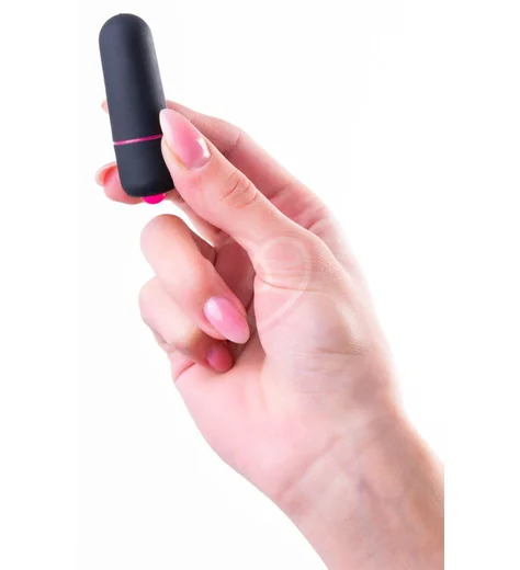 Вибропуля A-Toys Alli с 1 режимом чёрная фото 4