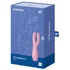 Вибростимулятор Satisfyer Threesome 3 с тремя кончиками розовый фото 2