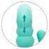Вибратор с пульсирующей головкой Del Mar Diva бирюзовый фото 5