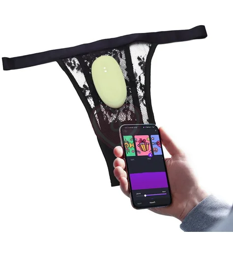 Вибратор для ношения Magic Motion Nyx с управлением от приложения зеленый фото 6