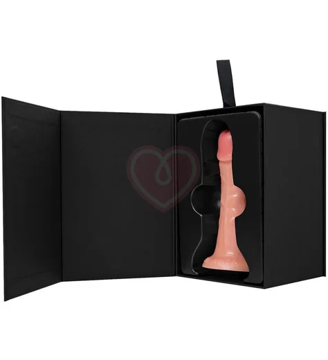 Реалистичный фаллоимитатор на присоске RealStick Caliber 16-3 телесный фото 11