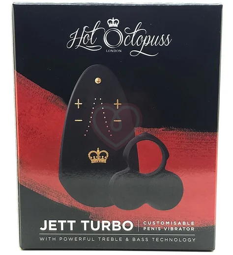 Стимулятор уздечки с вибрацией Hot Octopuss Jett Turbo чёрный фото 4