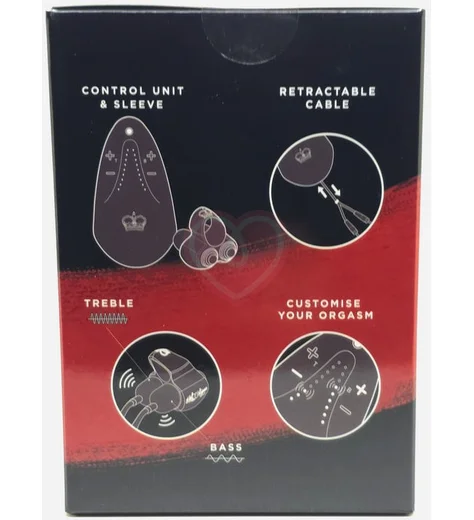 Стимулятор уздечки с вибрацией Hot Octopuss Jett Turbo чёрный фото 6