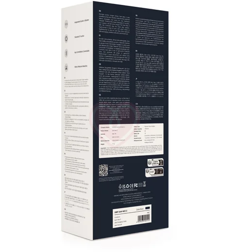 Автоматический интерактивный пульсирующий мастурбатор Svakom Sam Neo 2 с приложением фото 9