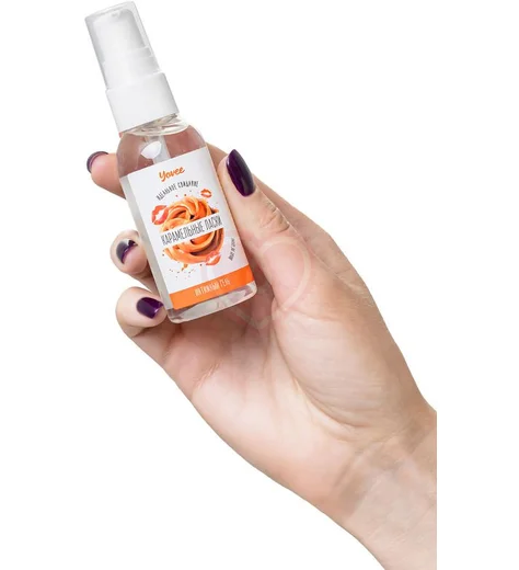 Съедобная гель-смазка Yovee Карамельные ласки с Д-Пантенолом и вкусом Dulce de Leche 50 мл фото 2