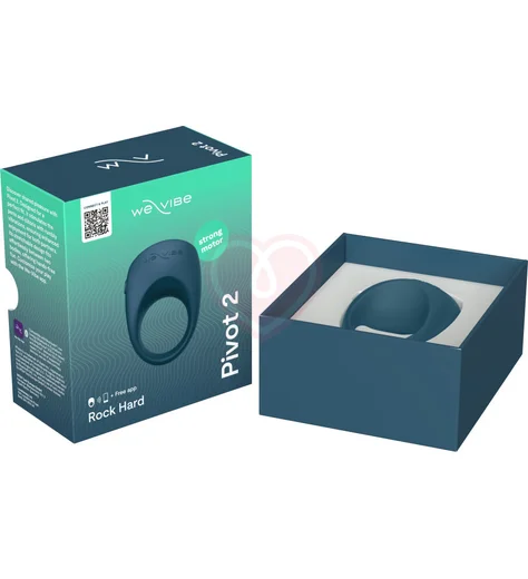 Эрекционное кольцо We-Vibe Pivot 2 синее фото 11