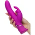 Вибратор с пульсацией Happy Rabbit Curve Thrusting лиловый фото 3